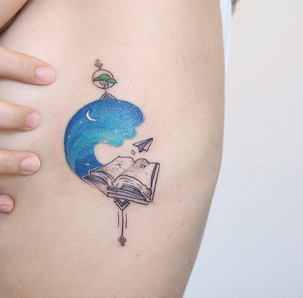 12 Stunning Literary Tattoos For Book Lovers 2023  Books and Bao