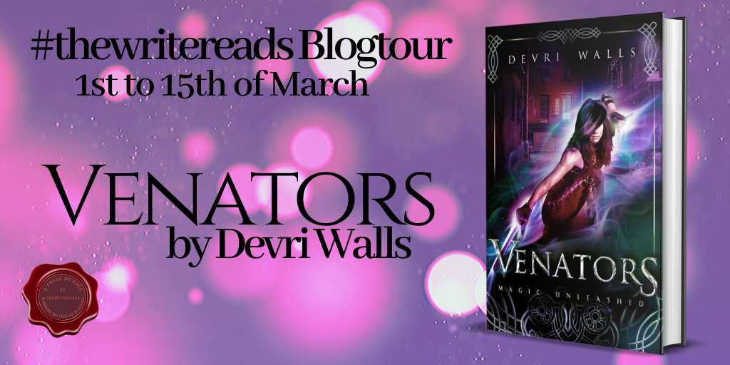 01cbe5cd 2be3 4e6c aad8 4f7256851357 1024x512 - Book Review- The Venators: Magic Unleashed by Devri Walls