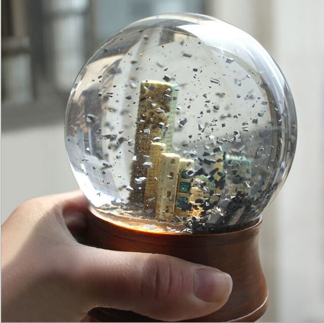 Souvenirs Doomsday Crystal Ball Glass Water Snow Globe The End of World Apocalypse Movie Elements Ruins.jpg 640x640q70 - Book Review of Tipping Point by Terry Tyler