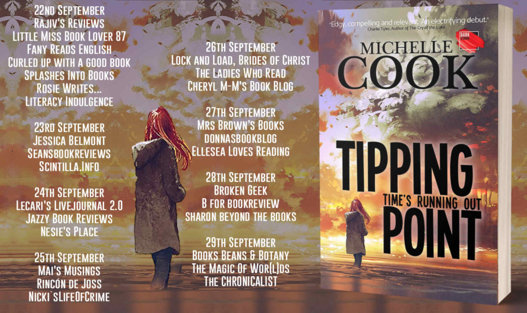 Tipping Point Full Tour Banner 1024x608 - Book Review for Tipping Point by Michelle Cook