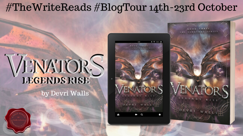 image - Book Review: Legends Rise. Venators series by Devri Walls