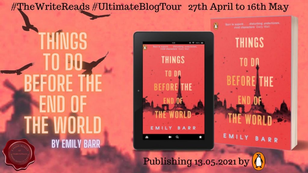 teotw 1024x576 - Book Review for Things to do Before the End of the World by Emily Barr