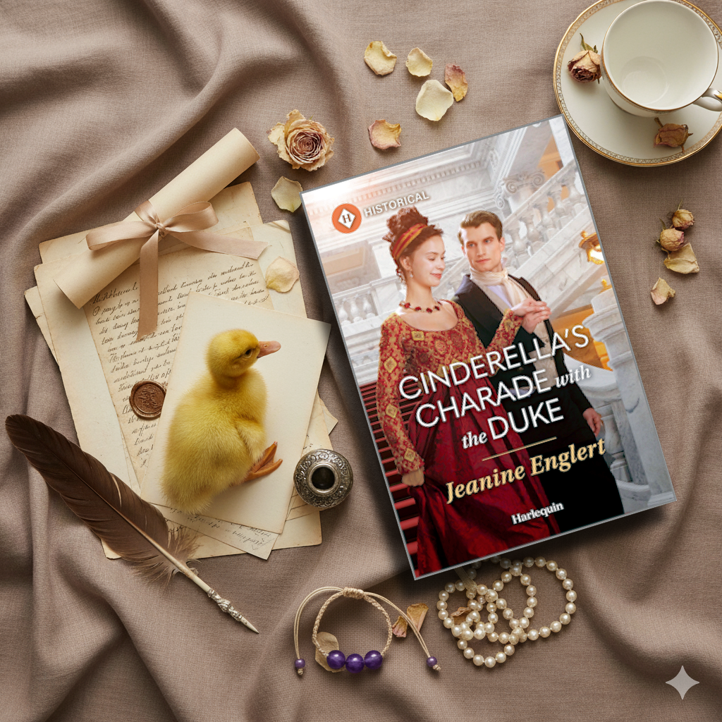 Gemini Generated Image cgmzcwcgmzcwcgmz - Cinderella's Charade with the Duke by Jeanine Englert